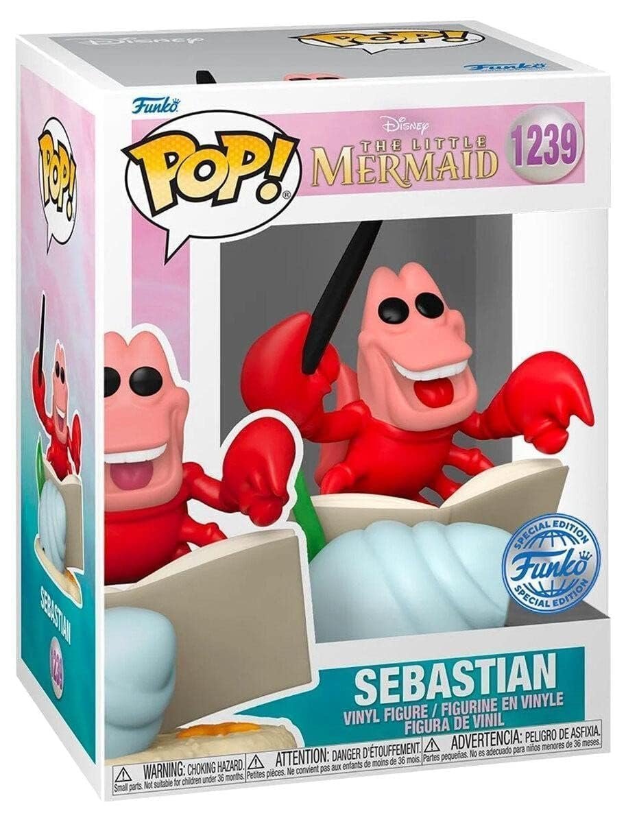 Funko Pop! Disney - The Little Mermaid - Sebastian Figure (Entertainment Earth Exclusive)