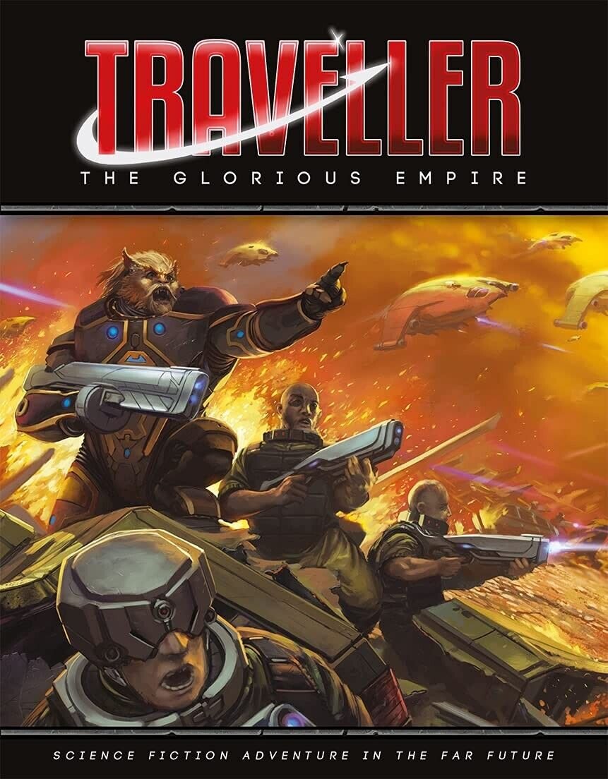 Traveller  MGP 40049 The Glorious Empire (Book) Aslan Trojan Reach Sourcebook