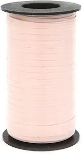 Berwick Splendorette Crimped Curling Ribbon, 3/16-Inch Wide by 500-Yard Spool, Baby Pink