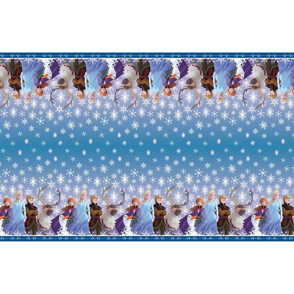 Unique Disney Frozen 2 Rectangular Plastic Table Cover - 54&quot; x 84&quot;, 1 Pc