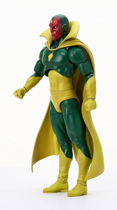 Diamond Select Toys Marvel Select Vision Action Figure, Multicolor 7 inch