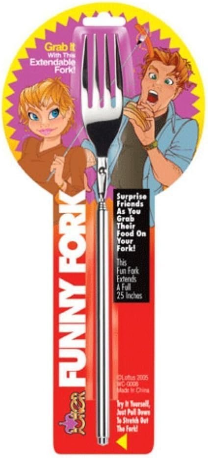 Funny Fork - Telescopic Table Ware, Extendable to 25&quot; inches