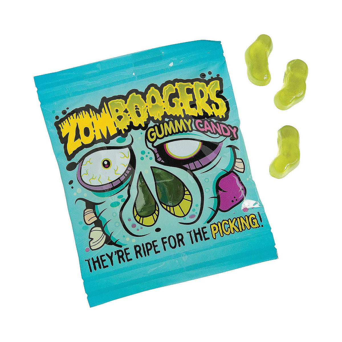 Zombie Booger Gummies (18 pack) Halloween Gummy Candy