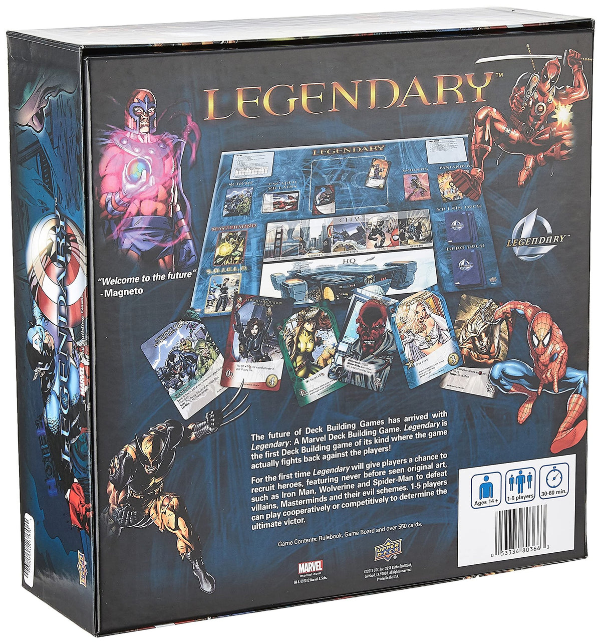 Upper Deck Legendary: A Marvel Deck Building Game