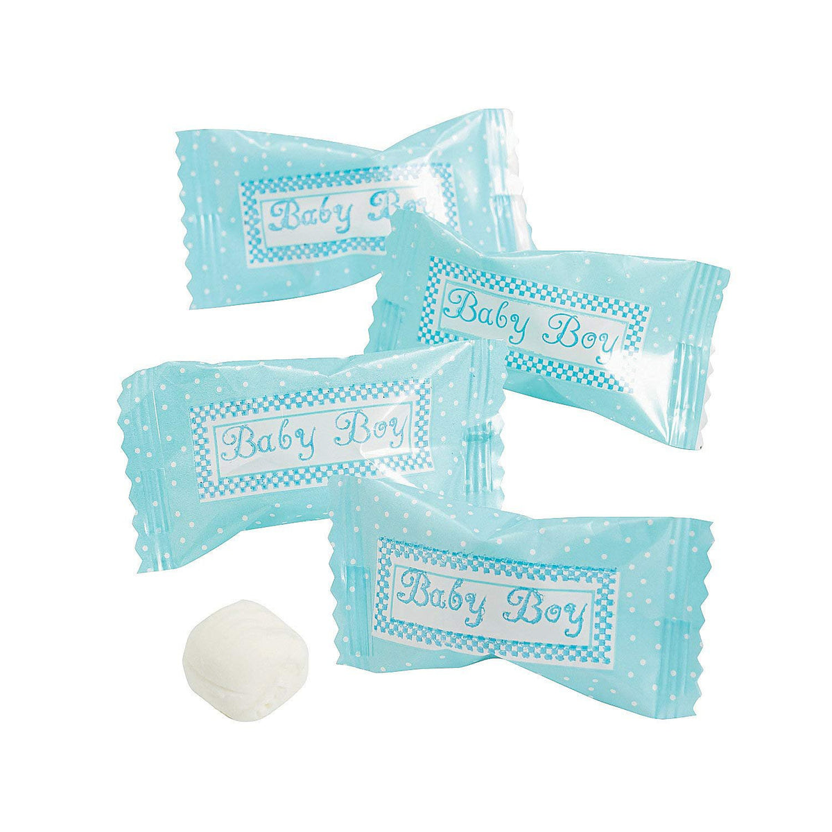 Its A Boy! Buttermint Candies (108 individually wrapped mints) Baby Shower and Gender Reveal Candy