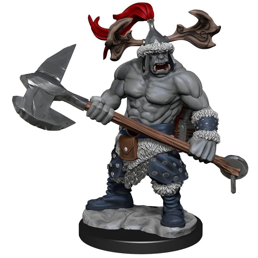 D&amp;D Frameworks: Orc Barbarian Male - Unpainted and Unassembled