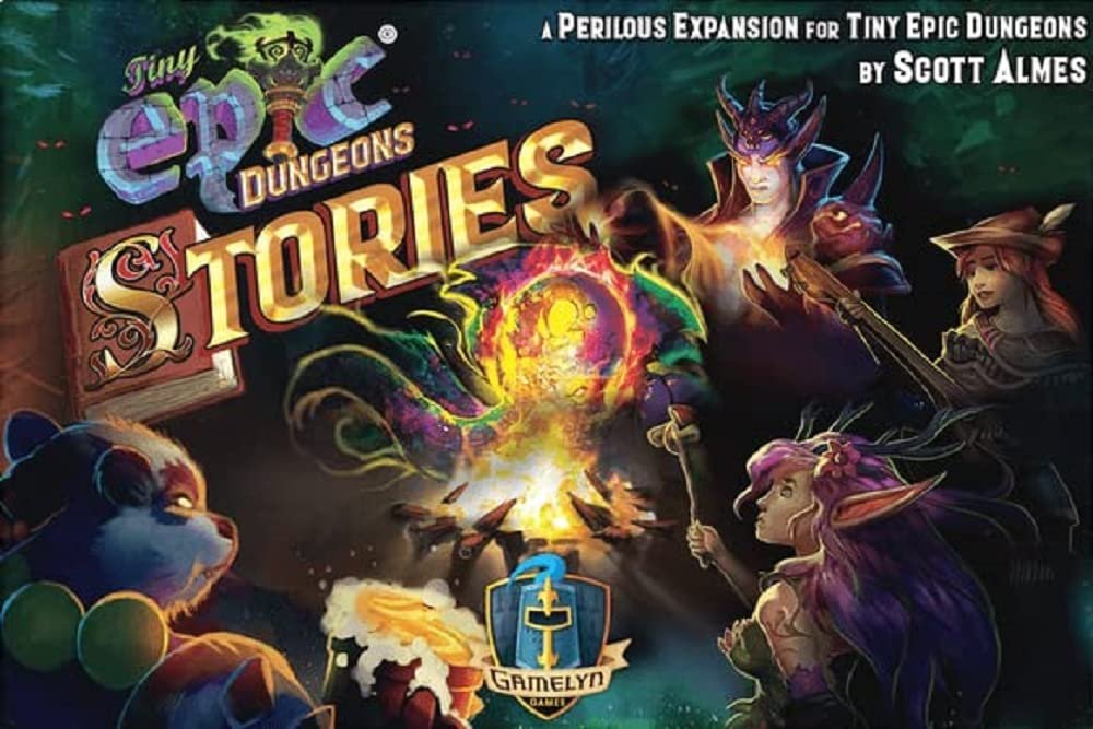 Tiny Epic Dungeons: Stories Expansion - Includes 8 New Hero Miniatures