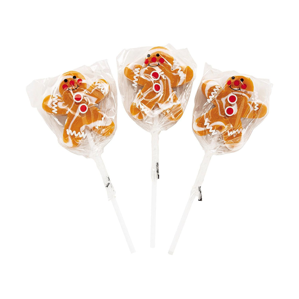 MKT GINGERBREAD SWIRL LOLLIPOPS