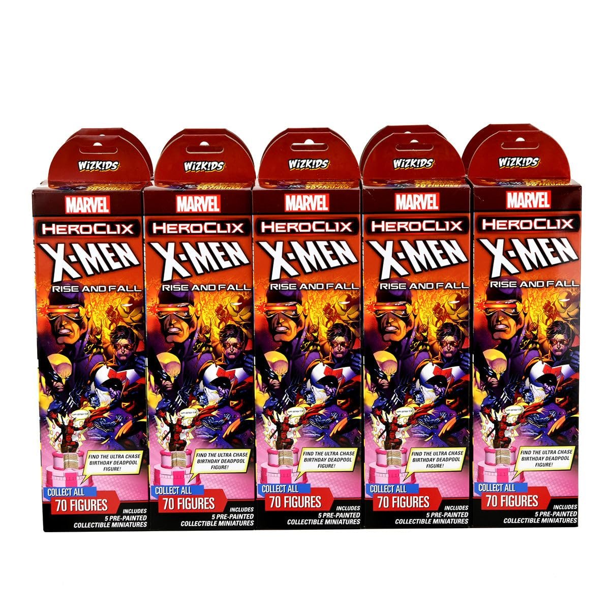 Marvel HeroClix: X-Men Rise and Fall Booster Brick (10) | WizKids