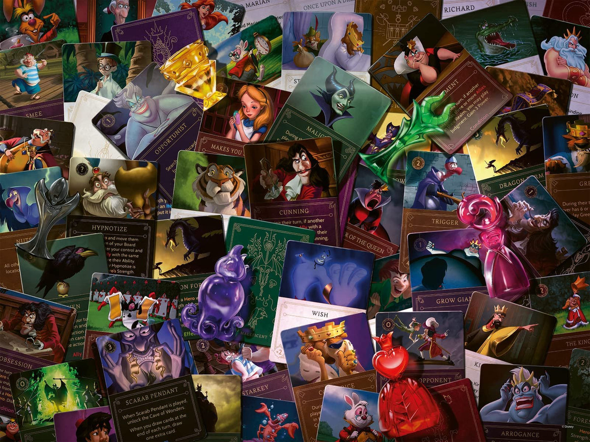 Ravensburger Disney Villainous Jigsaw Puzzle - 2000 Unique Pieces | Extra-Thick Cardboard | Softclick Technology | Ideal for Adults