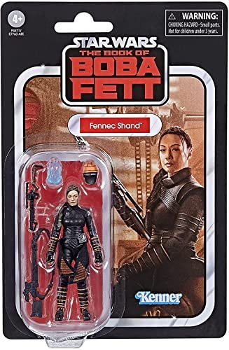 Star Wars The Vintage Collection Fennec Shand Toy, 3.75-Inch-Scale The Book of Boba Fett Action Figure, Toys Kids Ages 4 and Up