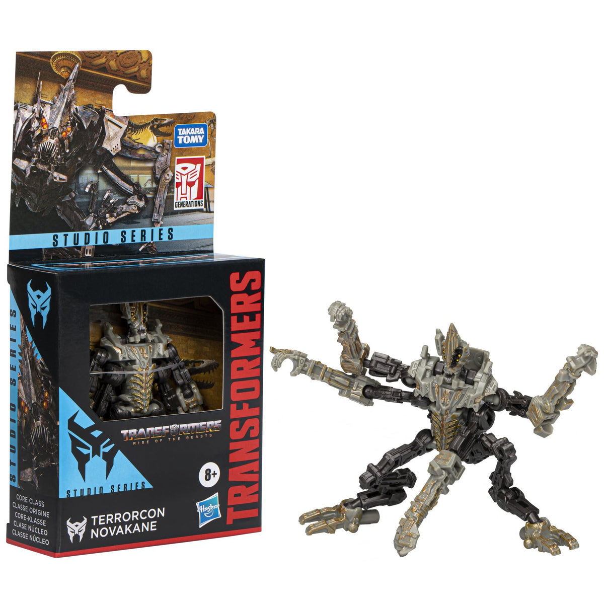 Transformers Toys Studio Series Rise of The Beasts Terrorcon Novakane Toy, 3.5-inch, Action Figures for Boys and Girls Ages 8 and Up