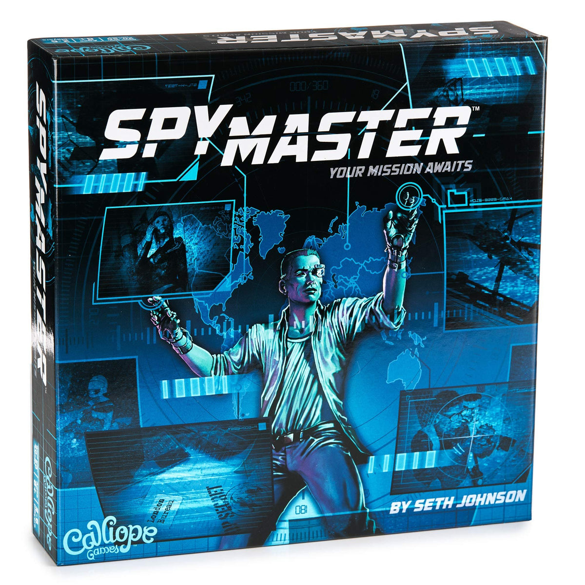 Calliope Games SpyMaster - Strategy Spy Board Game For Kids &amp; Adults - Perfect For Family Game Night - 2-6 Players