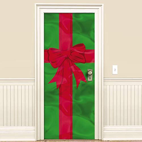 Amscan 243455 Festive Christmas Door Foil Party Decoration 1 piece